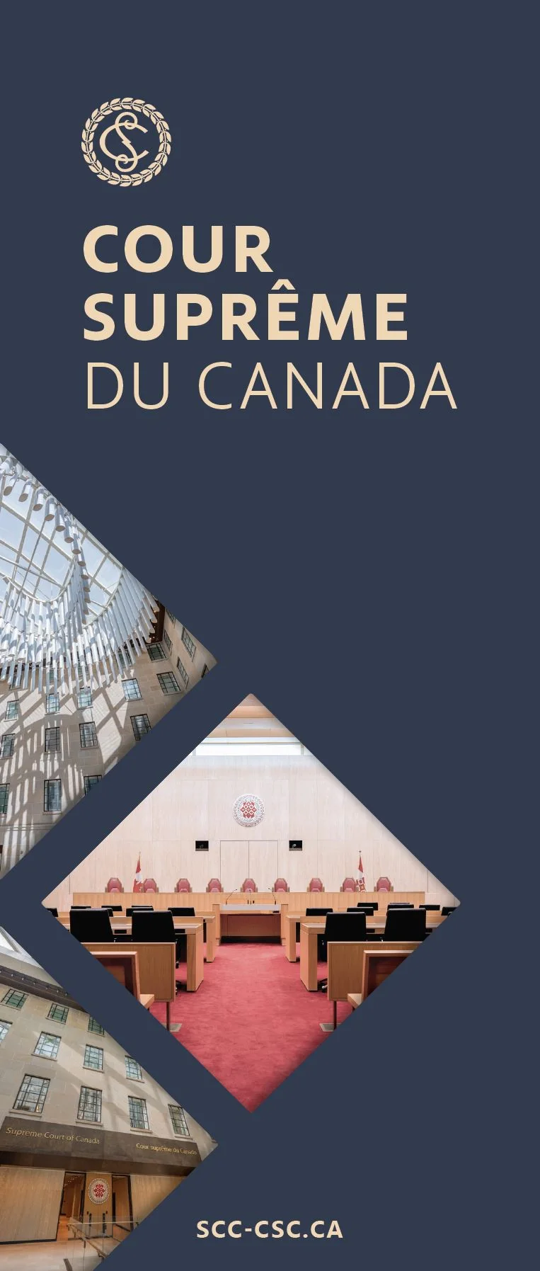 Dépliant en français