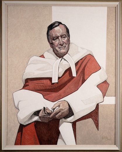 Peinture du très honorable Robert George Brian Dickson, C.P., C.C.