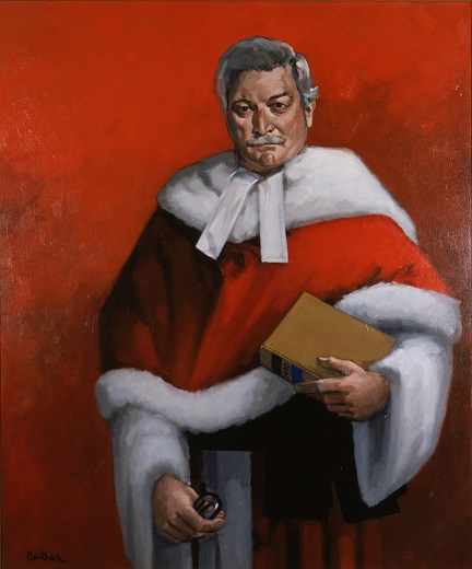 Peinture du très honorable Antonio Lamer, C.P., C.C., C.D.