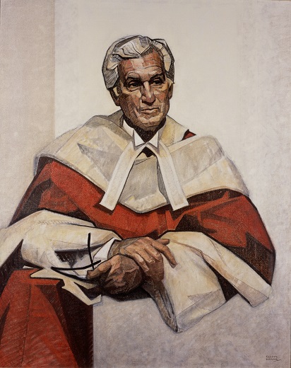 Peinture du très honorable Bora Laskin, C.P., C.C.