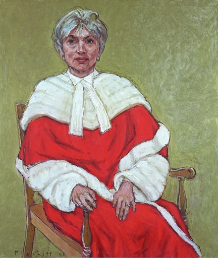 Peinture de la très honorable Beverley McLachlin, C.P., C.C.