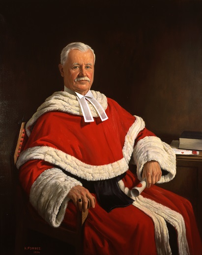 Peinture du très honorable Thibaudeau Rinfret, C.P.