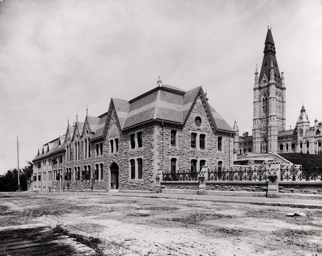 The old Supreme Court of Canada Building.